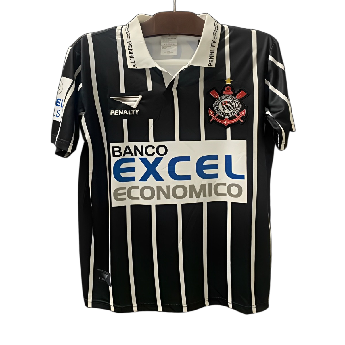Corinthians 1997/98 Away Jersey – Retro Version – Black