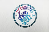 Manchester City 2021/22 Away Jersey – Retro Version – White