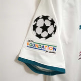 Manchester City 2021/22 Away Jersey – Retro Version – White