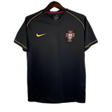 Portugal 2006 Away Jersey – Retro Version – Black