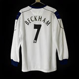 Manchester United 2000/01 Away Jersey – Long Sleeve – Retro Version – White