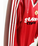 Manchester United 1982/83 Home Jersey – Long Sleeve – Retro Version
