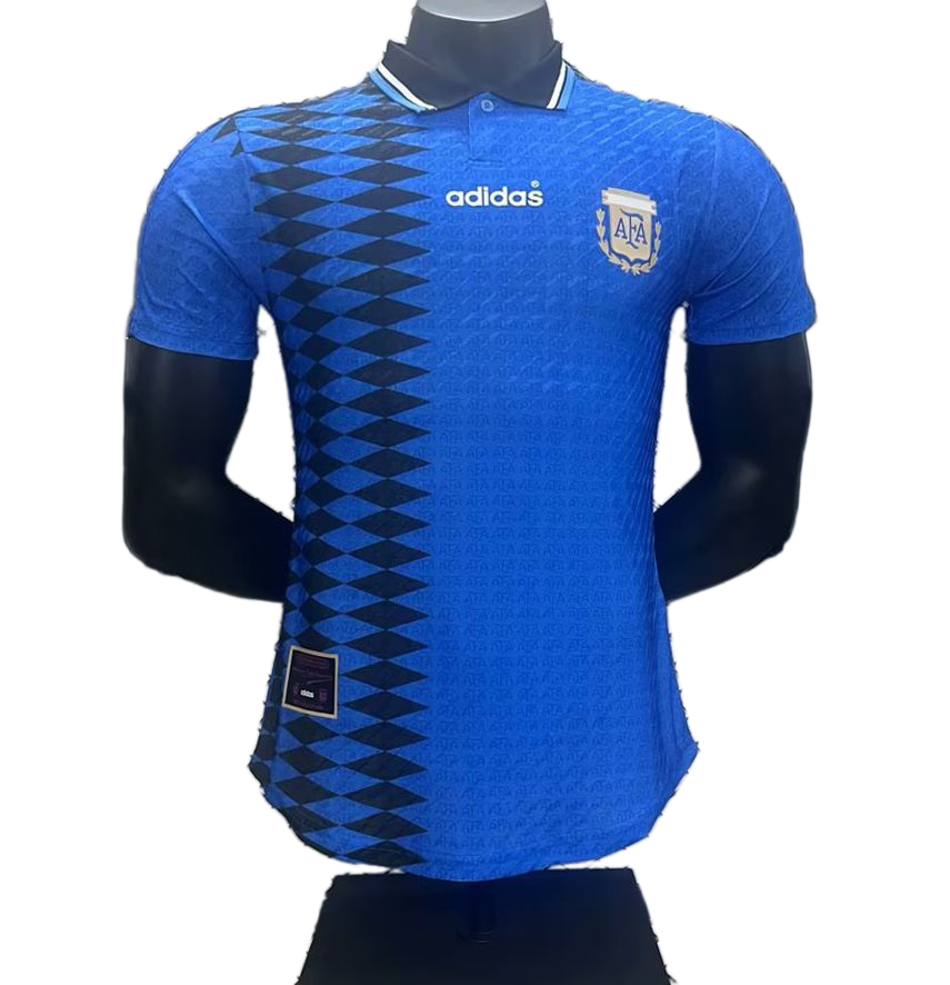 Argentina 1994 Away Jersey – Player Version – Retro Version – Blue