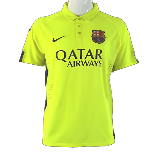 FC Barcelona 2014/15 Third Jersey – Retro Version – Green