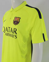 FC Barcelona 2014/15 Third Jersey – Retro Version – Green
