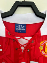 Manchester United 1993/94 Home Jersey – Long Sleeve – Retro Version