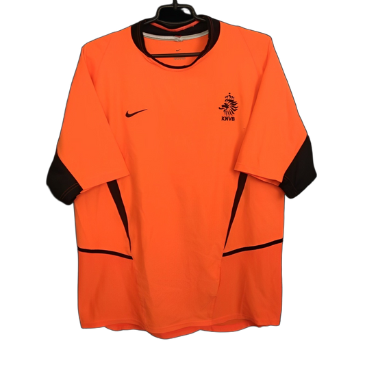 Netherlands 2002 Home Jersey – Retro Version