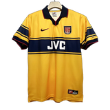 Arsenal 1997/99 Away Jersey – Retro Version – Yellow