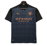 Manchester City 2020/21 Away Jersey – Retro Version – Black