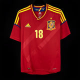 Spain 2012 Home Jersey – Retro Version