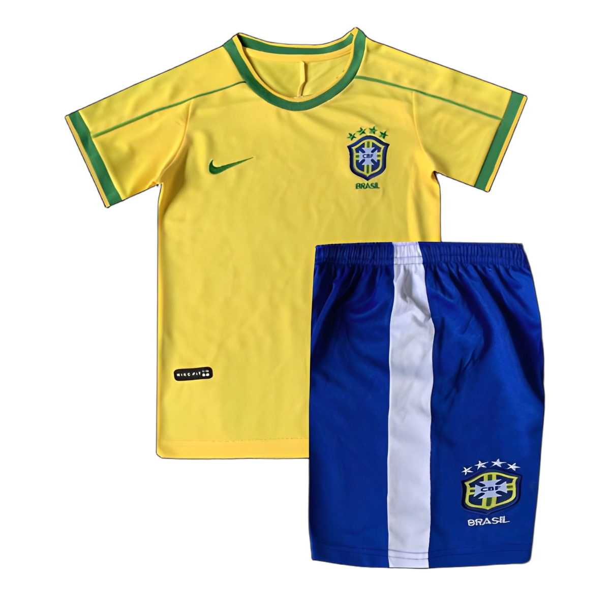 Brazil 1998 Home Kids Kit – Retro Version