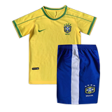 Brazil 1998 Home Kids Kit – Retro Version