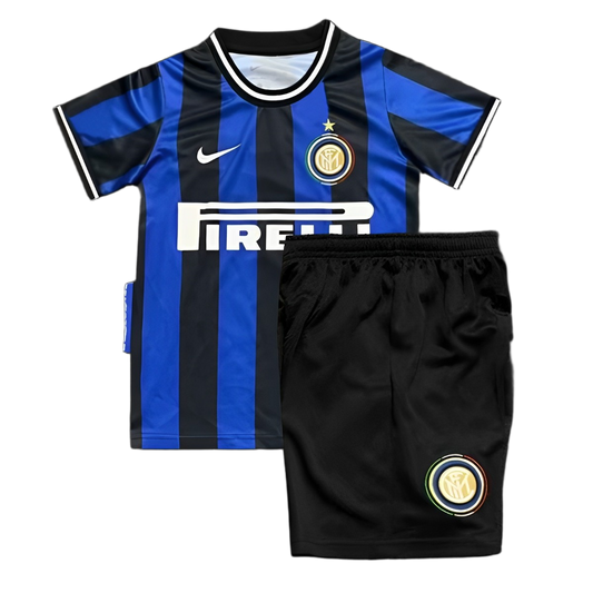 Inter Milan 2009/10 Home Kids Kit – Retro Version