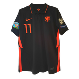 Netherlands 2020 Away Jersey – Retro Version – Black