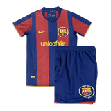 FC Barcelona 2007/08 Home Kids Kit – Retro Version