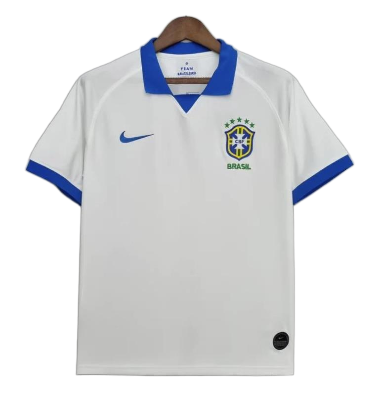 Brazil 2019 Away Jersey – Retro Version – White
