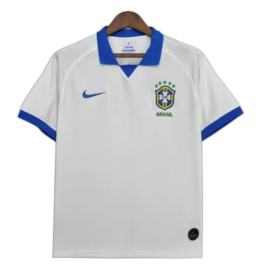 Brazil 2019 Away Jersey – Retro Version – White