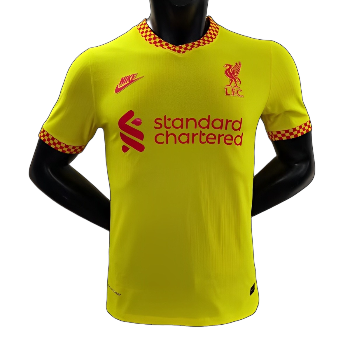 Liverpool 2021/22 Third Jersey – Player Version – Retro Version – Yellow