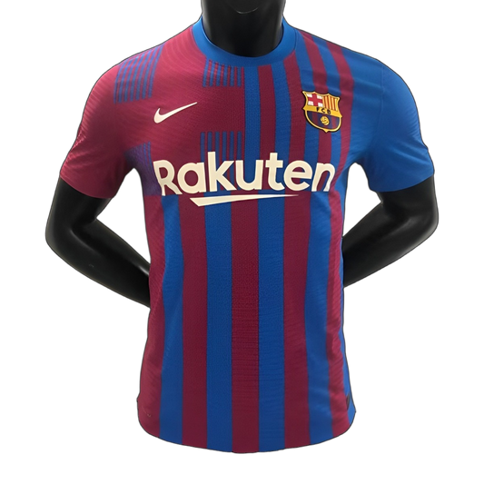 FC Barcelona 2021/22 Home Jersey – Player Version – Retro Version