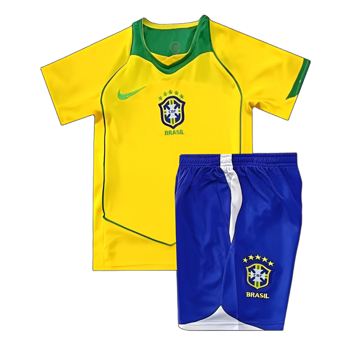 Brazil 2004 Home Kids Kit – Retro Version