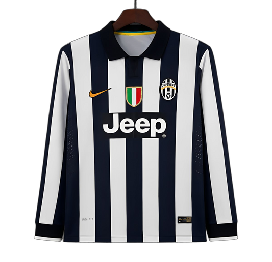 Juventus 2014/15 Home Jersey – Long Sleeve – Retro Version