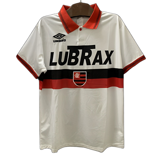 Flamengo 1993/94 Away Jersey – Retro Version – White