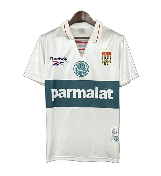 Palmeiras 1996/97 Third Jersey – Retro Version – White