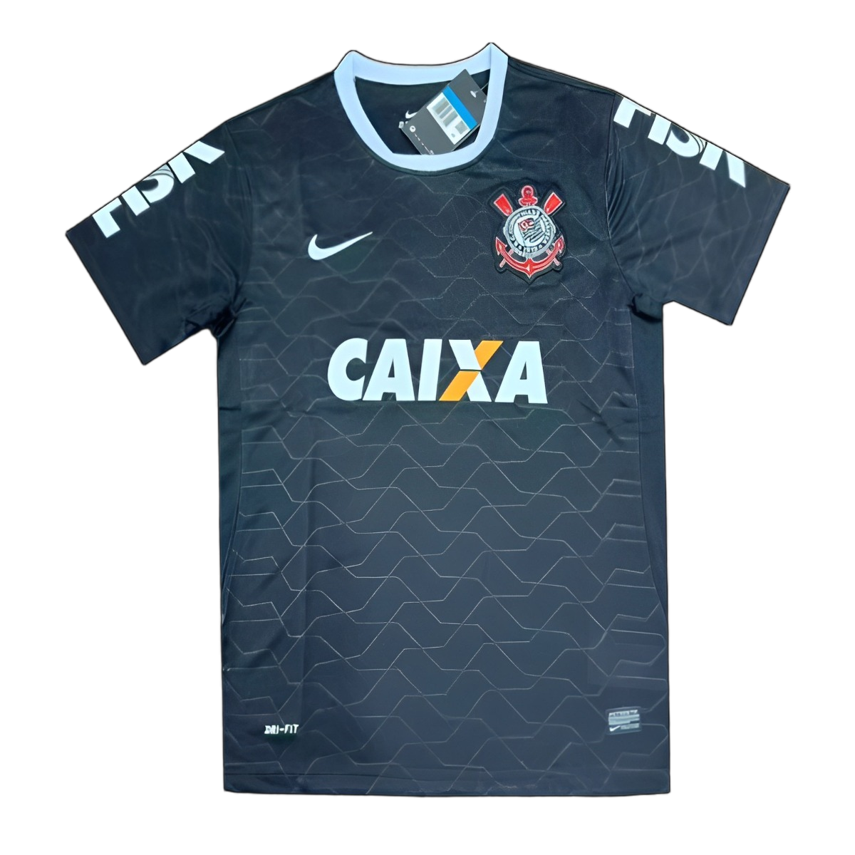 Corinthians 2012/13 Away Jersey – Retro Version – Black