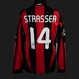 AC Milan 2010/11 Home Jersey – Long Sleeve – Retro Version