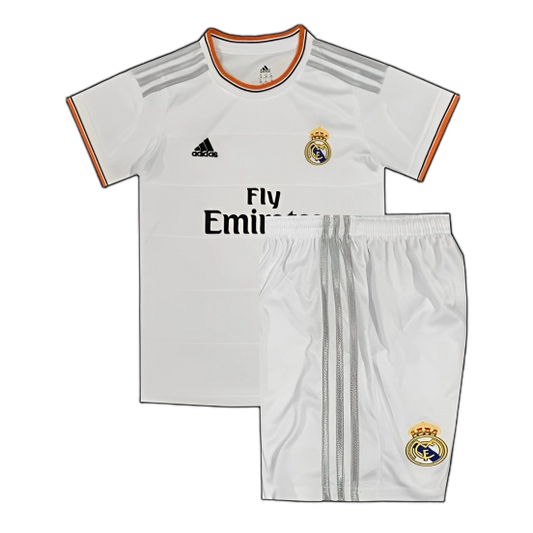 Real Madrid 2013/14 Home Kids Kit – Retro Version