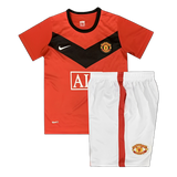 Manchester United 2009/10 Home Kids Kit – Retro Version