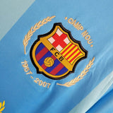 FC Barcelona 2007/08 Away Jersey – Retro Version