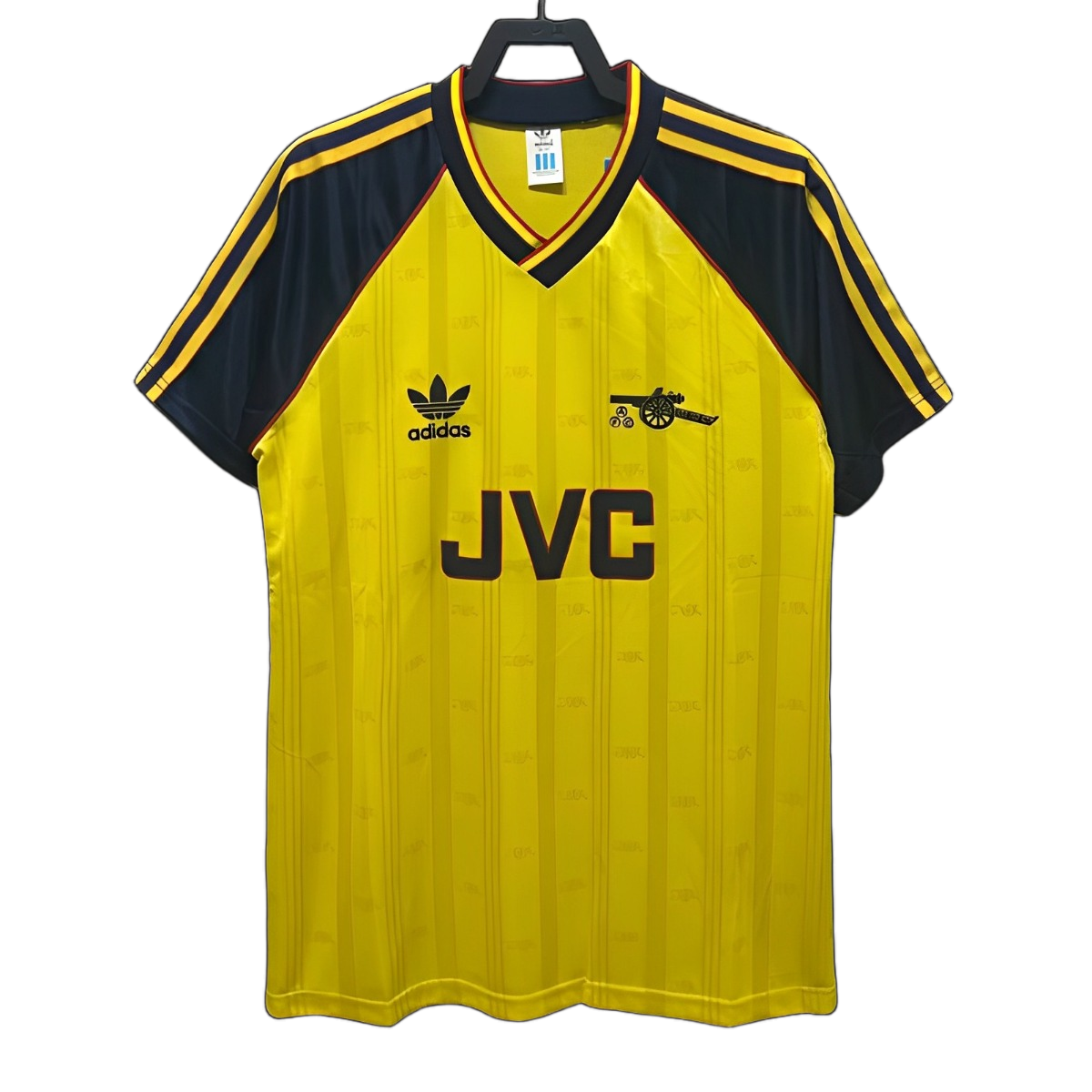 Arsenal 1988/90 Away Jersey – Retro Version – Yellow