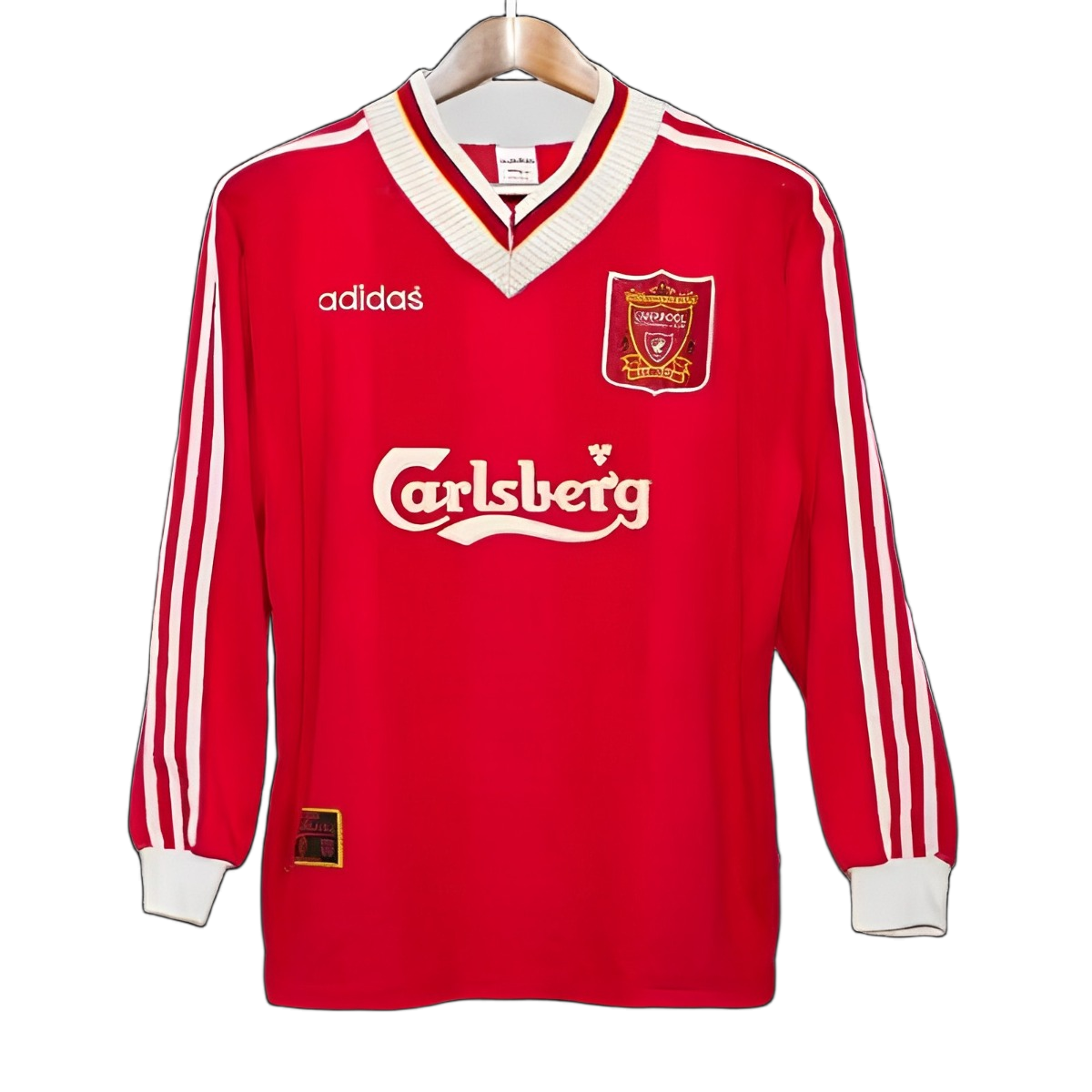 Liverpool 1995/96 Home Jersey – Long Sleeve – Retro Version