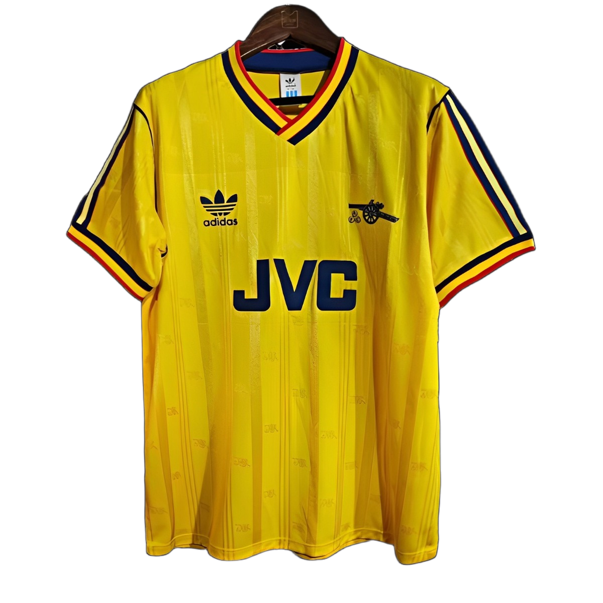 Arsenal 1986/88 Away Jersey – Retro Version – Yellow
