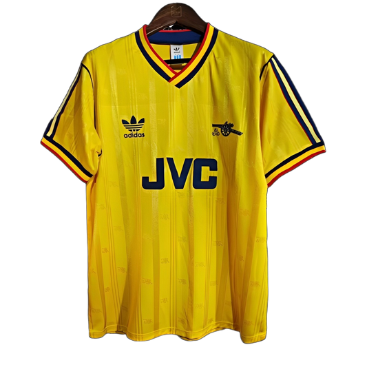 Arsenal 1986/88 Away Jersey – Retro Version – Yellow