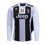 Juventus 2018/19 Home Jersey – Player Version – Long Sleeve – Retro Version