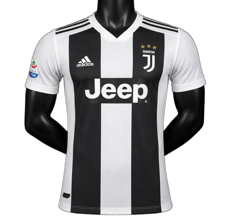 Juventus 2018/19 Home Jersey – Player Version – Retro Version