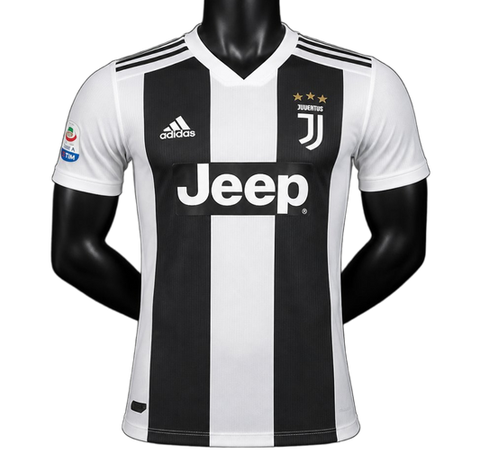 Juventus 2018/19 Home Jersey – Player Version – Retro Version