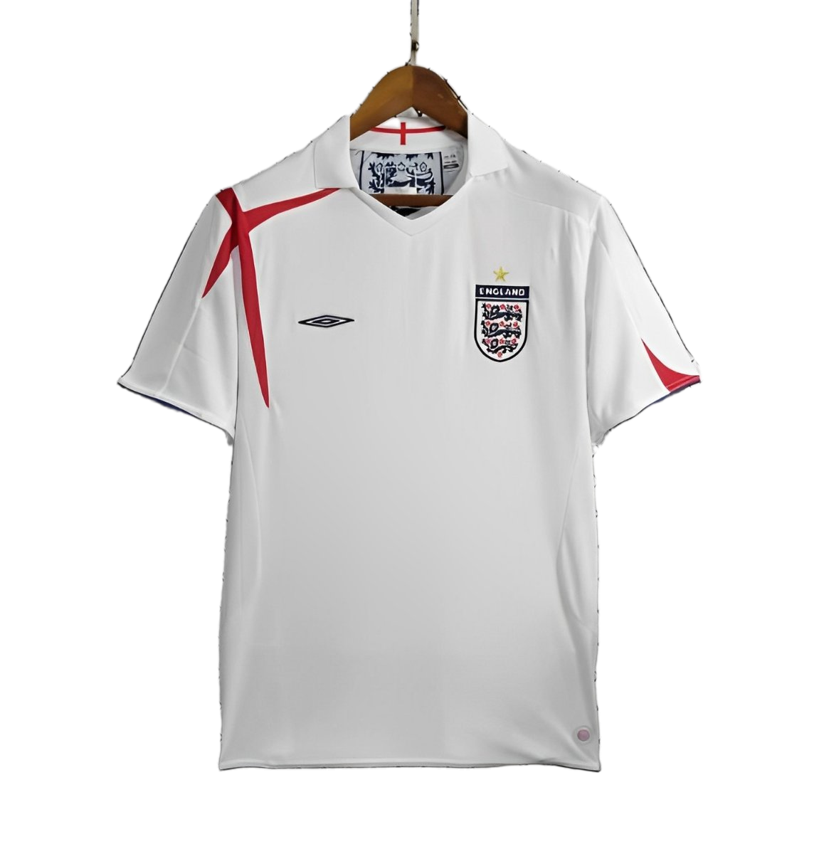 England 2006 Home Jersey – Retro Version