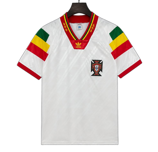 Portugal 1992/94 Away Jersey – Retro Version – White