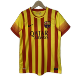 FC Barcelona 2013/14 Away Jersey – Retro Version – Yellow