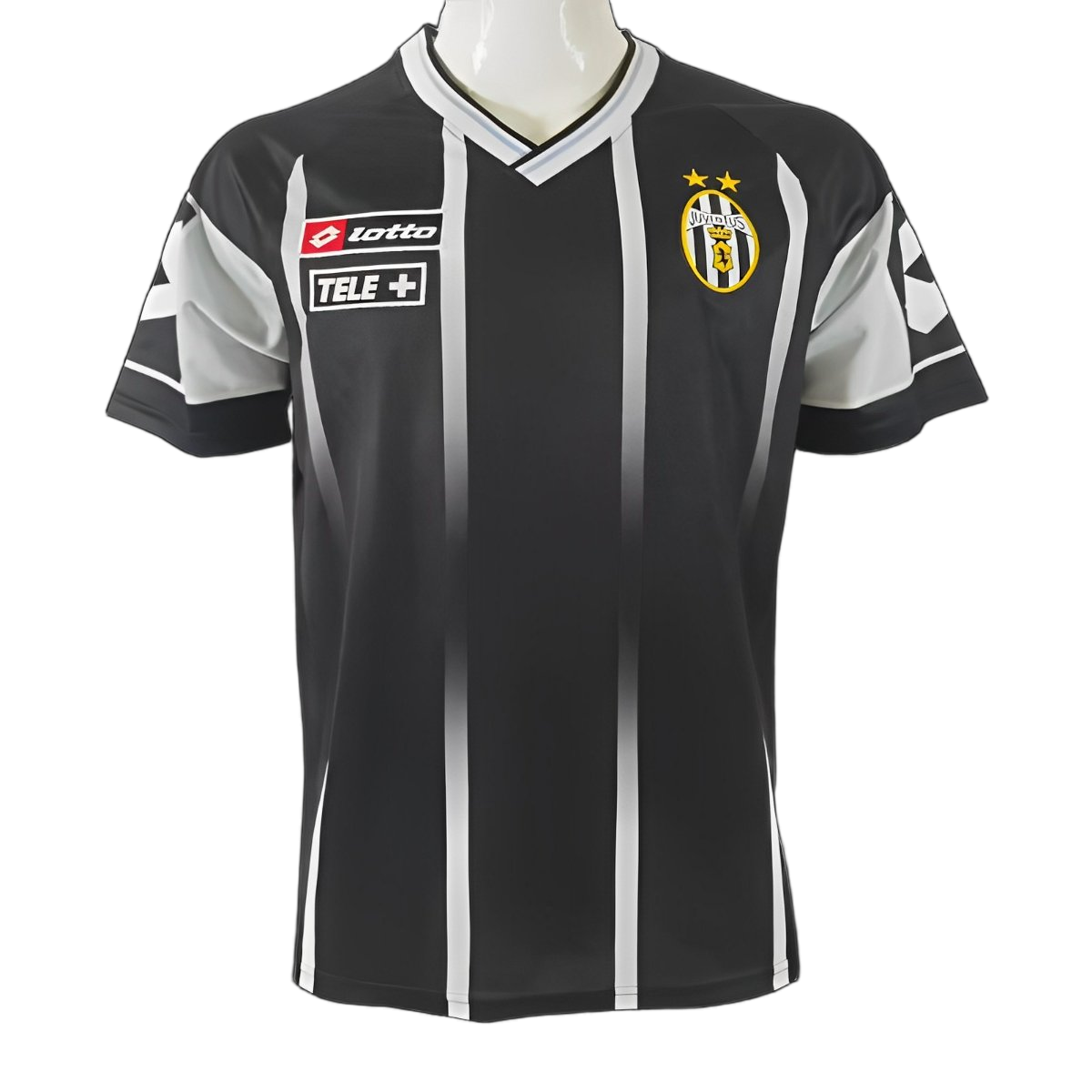 Juventus 2000/01 Training Training Top – Retro Version – Black
