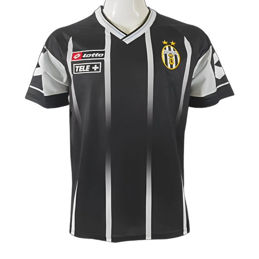 Juventus 2000/01 Training Training Top – Retro Version – Black