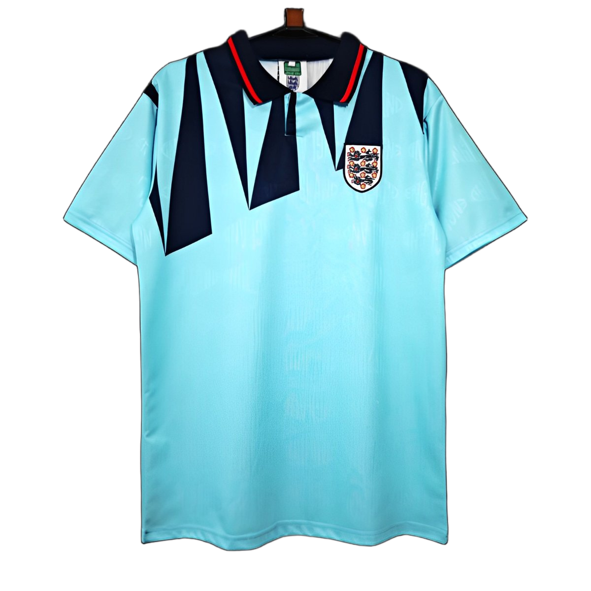 England 1992 Third Jersey – Retro Version – Blue