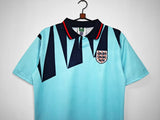 England 1992 Third Jersey – Retro Version – Blue