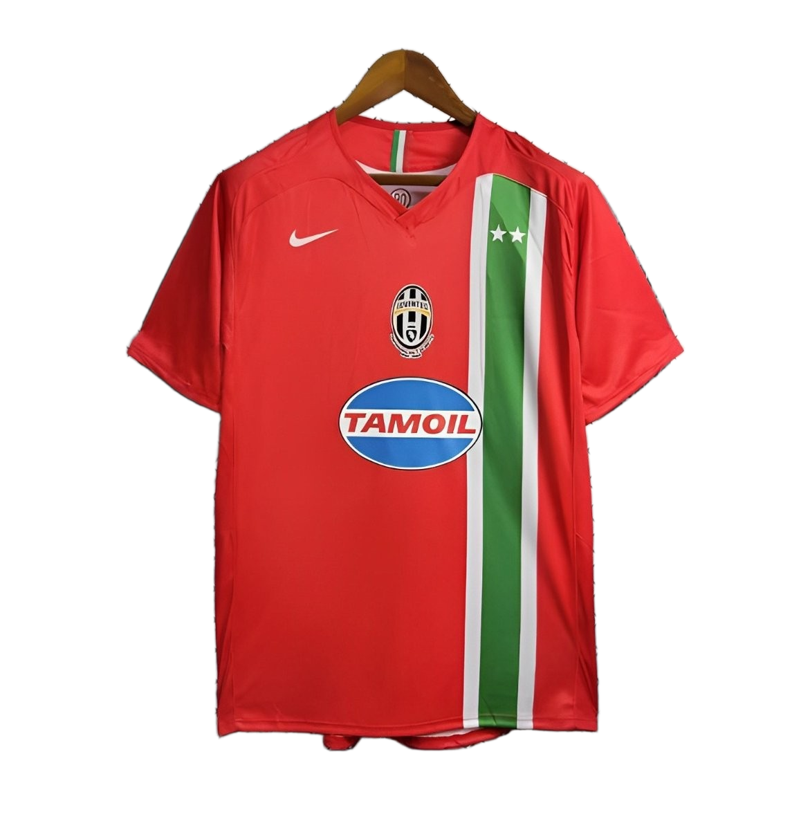 Juventus 2005/06 Away Jersey – Retro Version – Red
