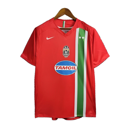 Juventus 2005/06 Away Jersey – Retro Version – Red