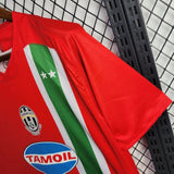 Juventus 2005/06 Away Jersey – Retro Version – Red
