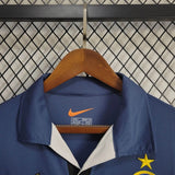 Inter Milan 1998/99 Third Jersey – Retro Version – Blue